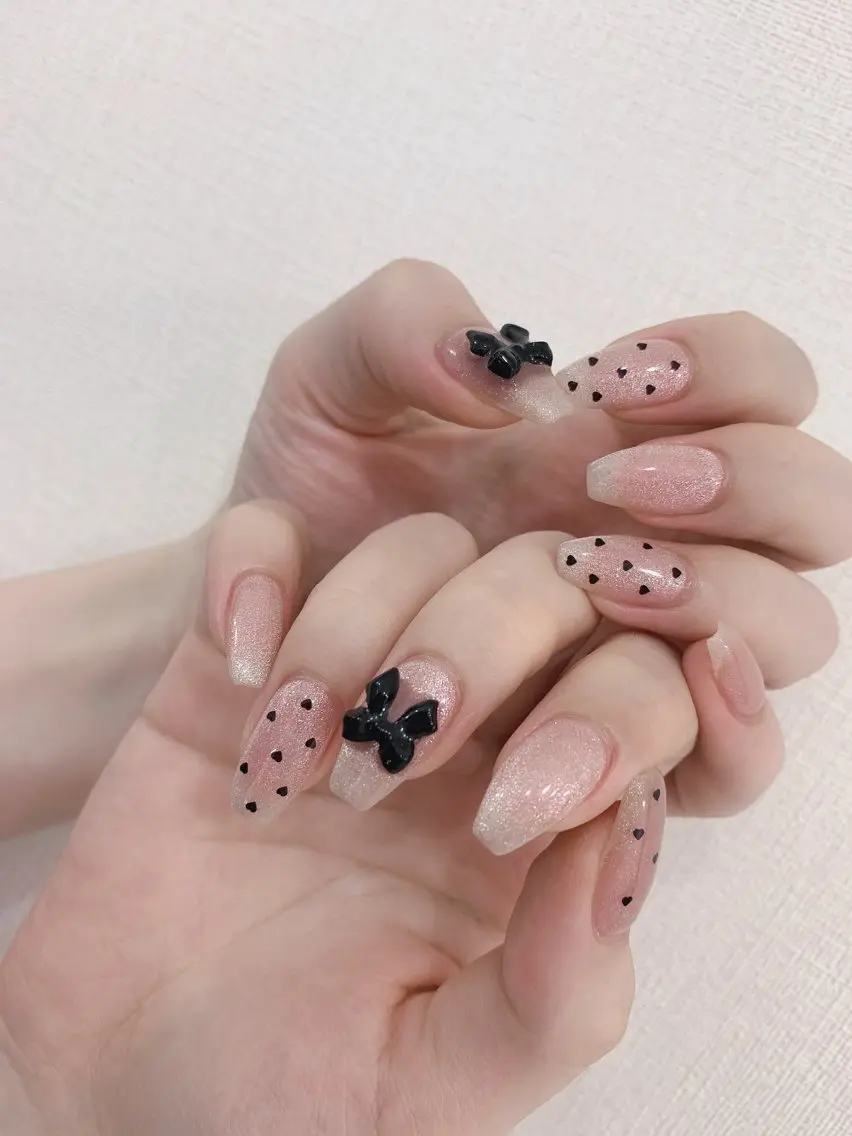 ネイル 韓国ネイル マグネットネイル 春ネイル ワンホンネイル Rainbow Nailのネイルデザイン