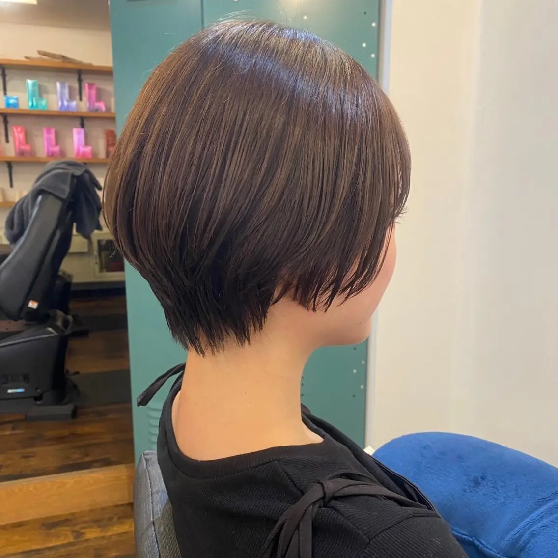 ショート カラー カット ヘアカラー 丸岡 美穂のヘアスタイル