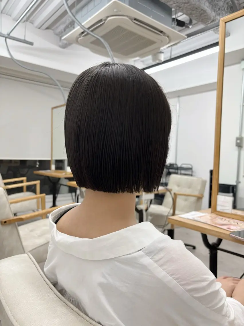 ショート カラー カット 權軒 真尋 /モデル様募集中のヘアスタイル