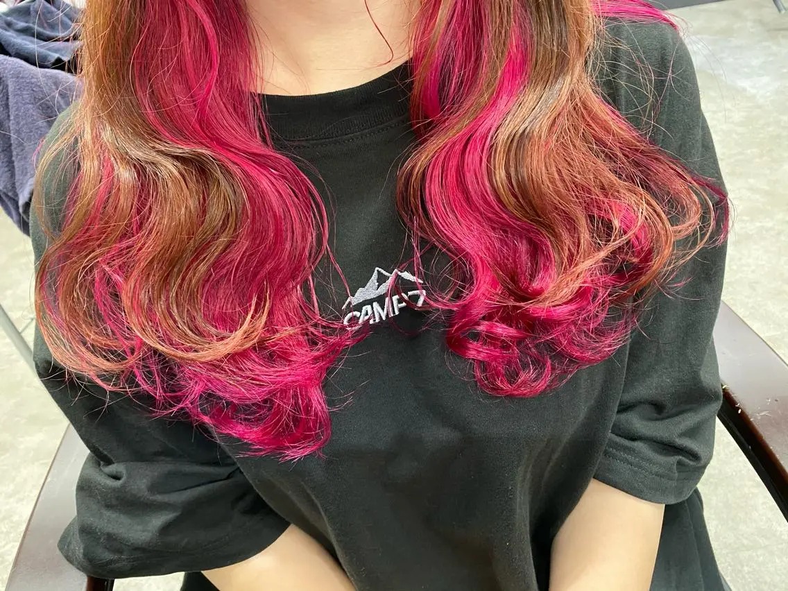 カラー 中富 🍪みなのヘアスタイル