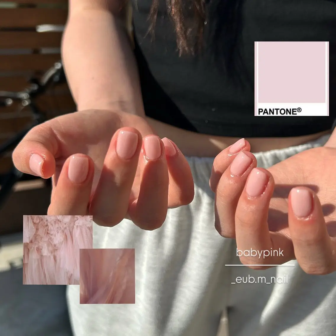 ネイル ワンカラーネイル ピンク 夏ネイル ハンドネイル 深夜ネイルサロン eub.m_nailのネイルデザイン