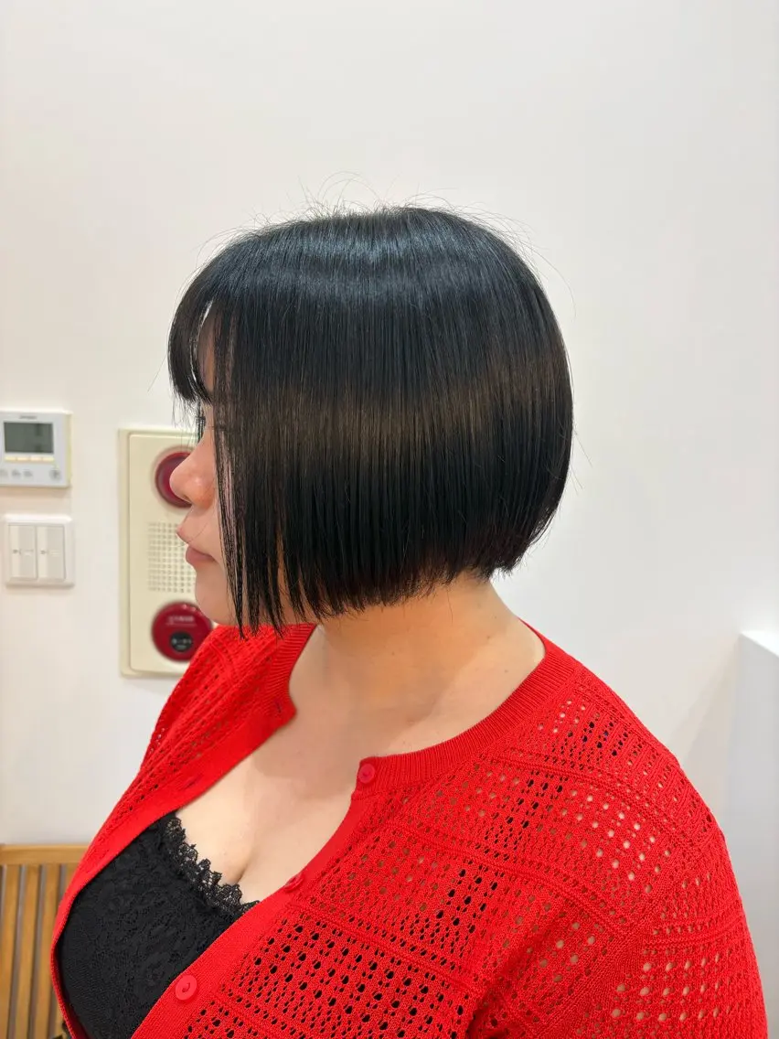 ショート レイヤーカット/ Harukaのヘアスタイル
