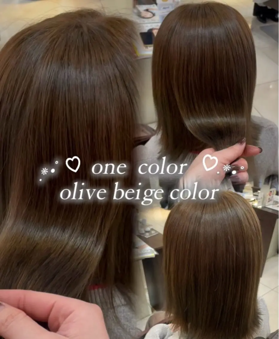 ロング カラー 🤎韓国ヘア ベージュ まゆか🤎のヘアスタイル