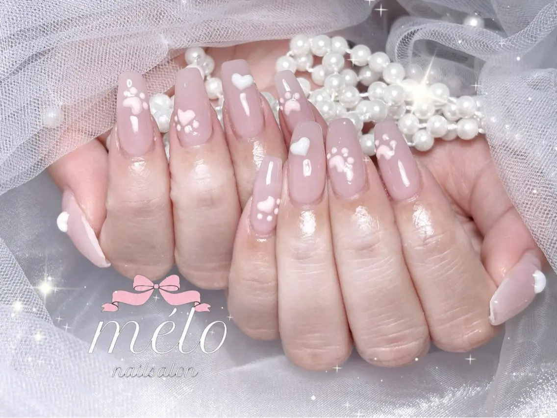 ネイル ハンドネイル Nailsalon mélo 🩷のネイルデザイン