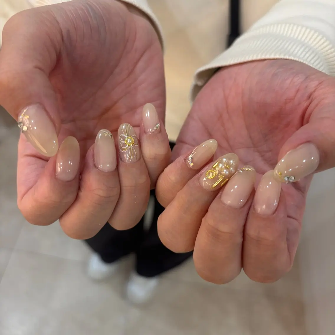 ネイル ハンドネイル フットネイル 栗田 ゆう子のネイルデザイン