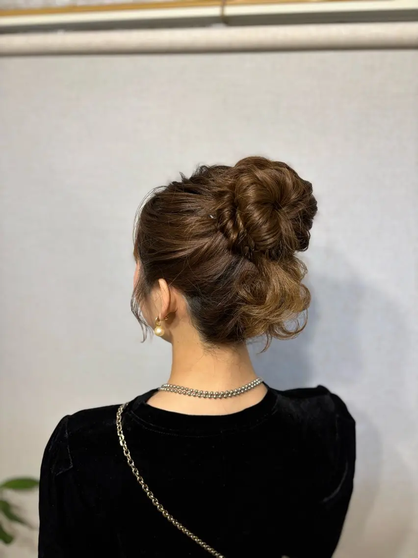 ヘアアレンジ ヘアセット hair salon【クラン】のヘアスタイル