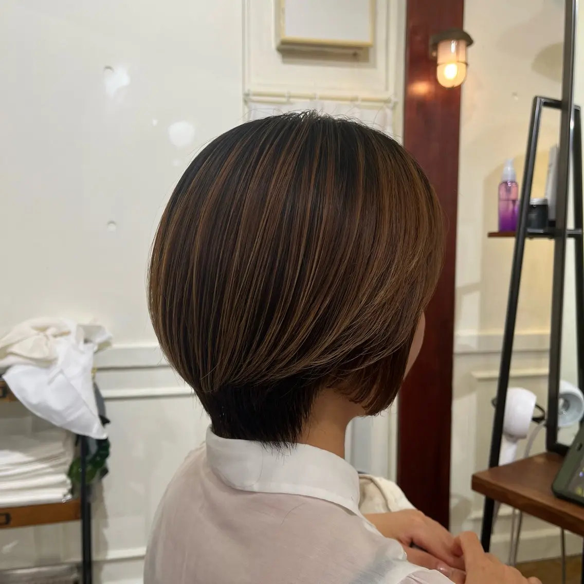 ショート ショートボブ ボブ ショートヘア 銘苅 祥一のヘアスタイル