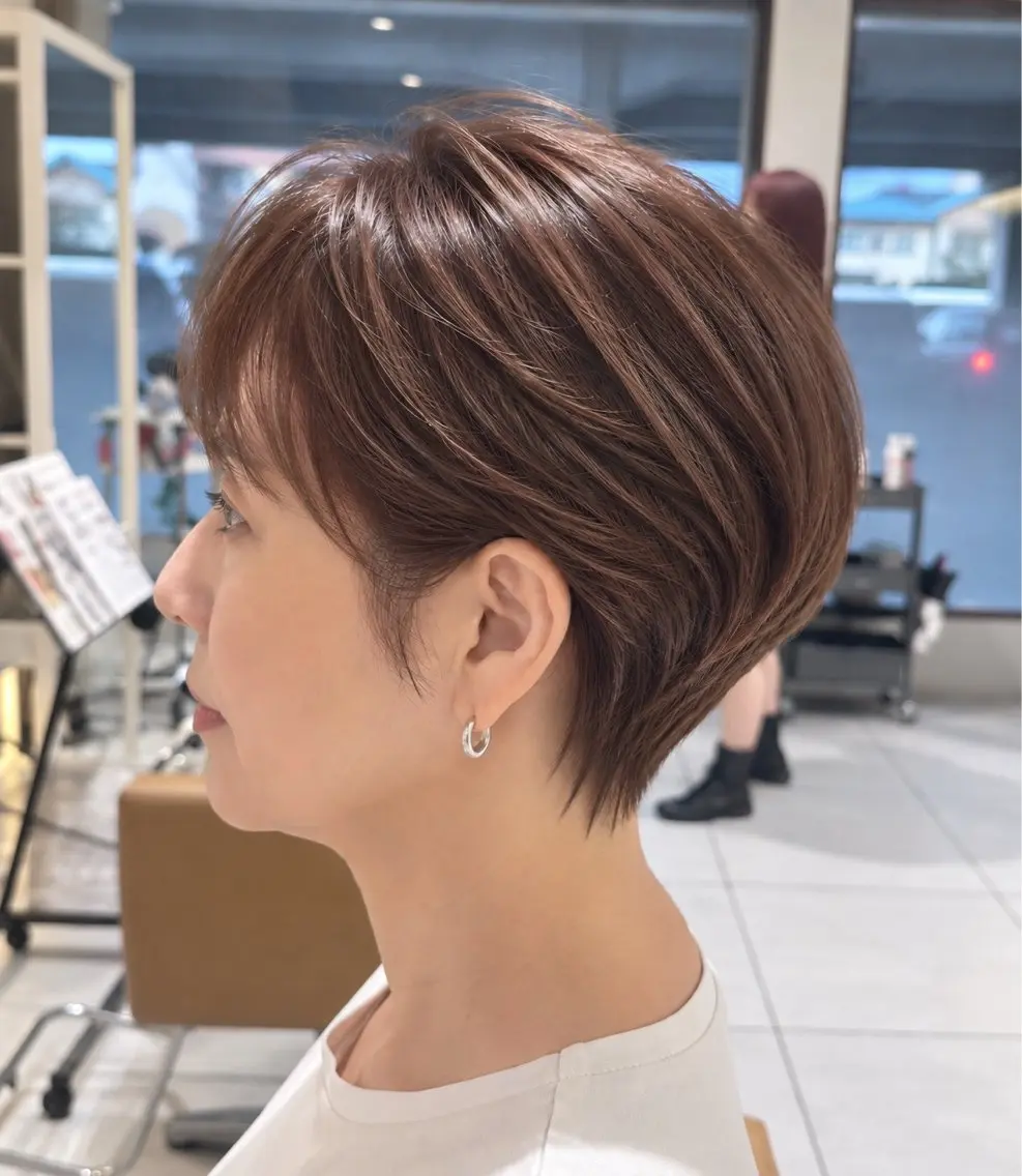 ショート カット ✨ショート/ショート ボブ/石田敏友規✨のヘアスタイル