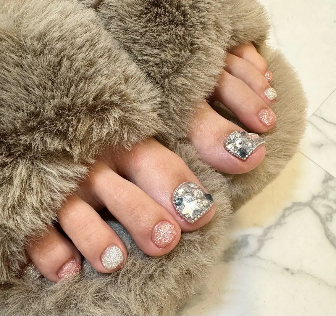 ネイル フラッシュネイル フットネイル ジェルネイル メンズネイル フットネイル MIMnail メンズネイリストのネイルデザイン