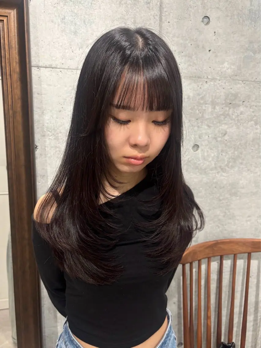 【10~20代限定】レイヤーカット+2ステップトリートメントの写真