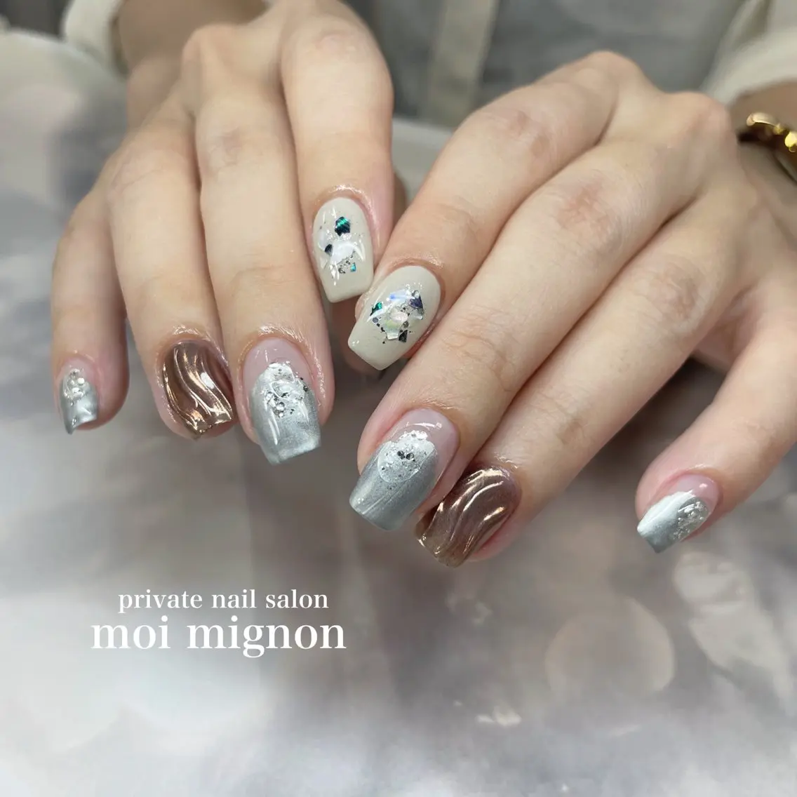 ネイル ハンドネイル nailist Aki♡のネイルデザイン