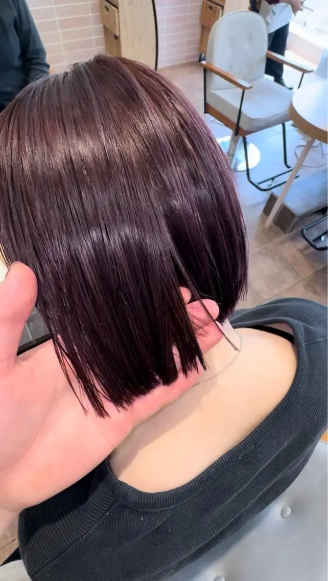 ヒアルロン酸カラー(白髪染め非対応)+standard treatmentの写真