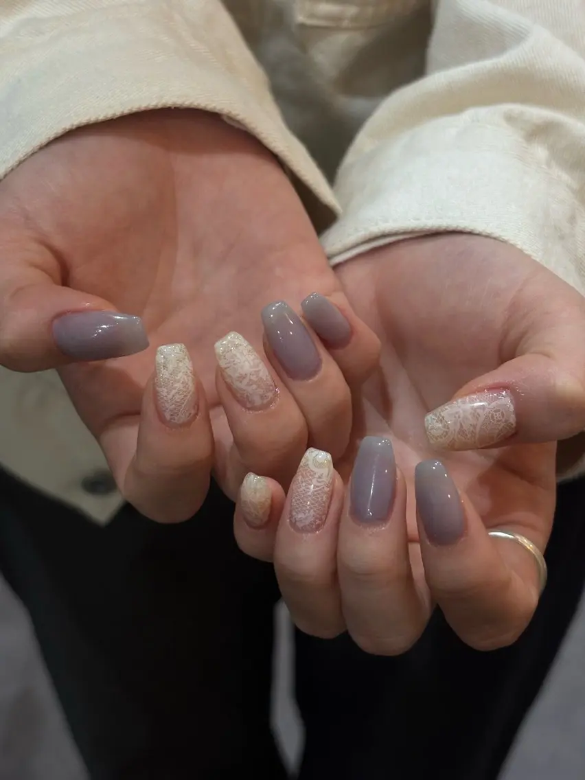 ネイル シンプルネイル SOL　nail イマナカのネイルデザイン