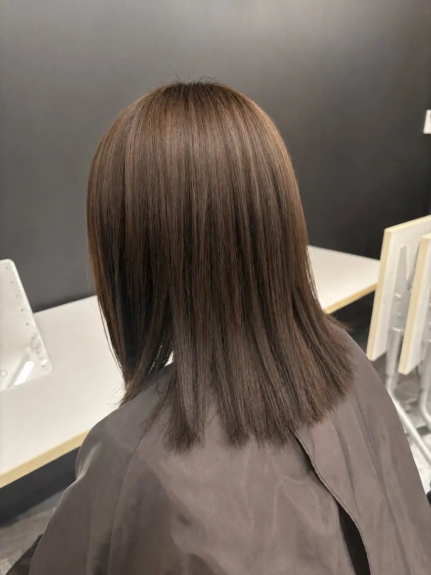 カラー 清水 彩生のヘアスタイル