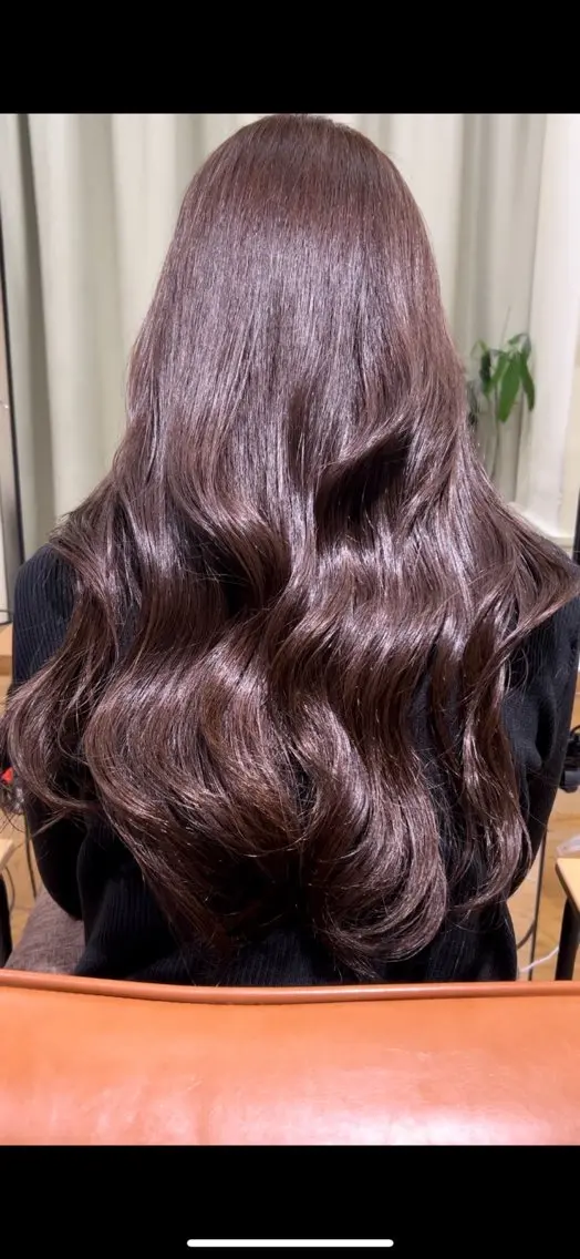【🌸迷ったらコレ‼️ダメージレスヘアカラー🌸】髪質改善カラーの写真