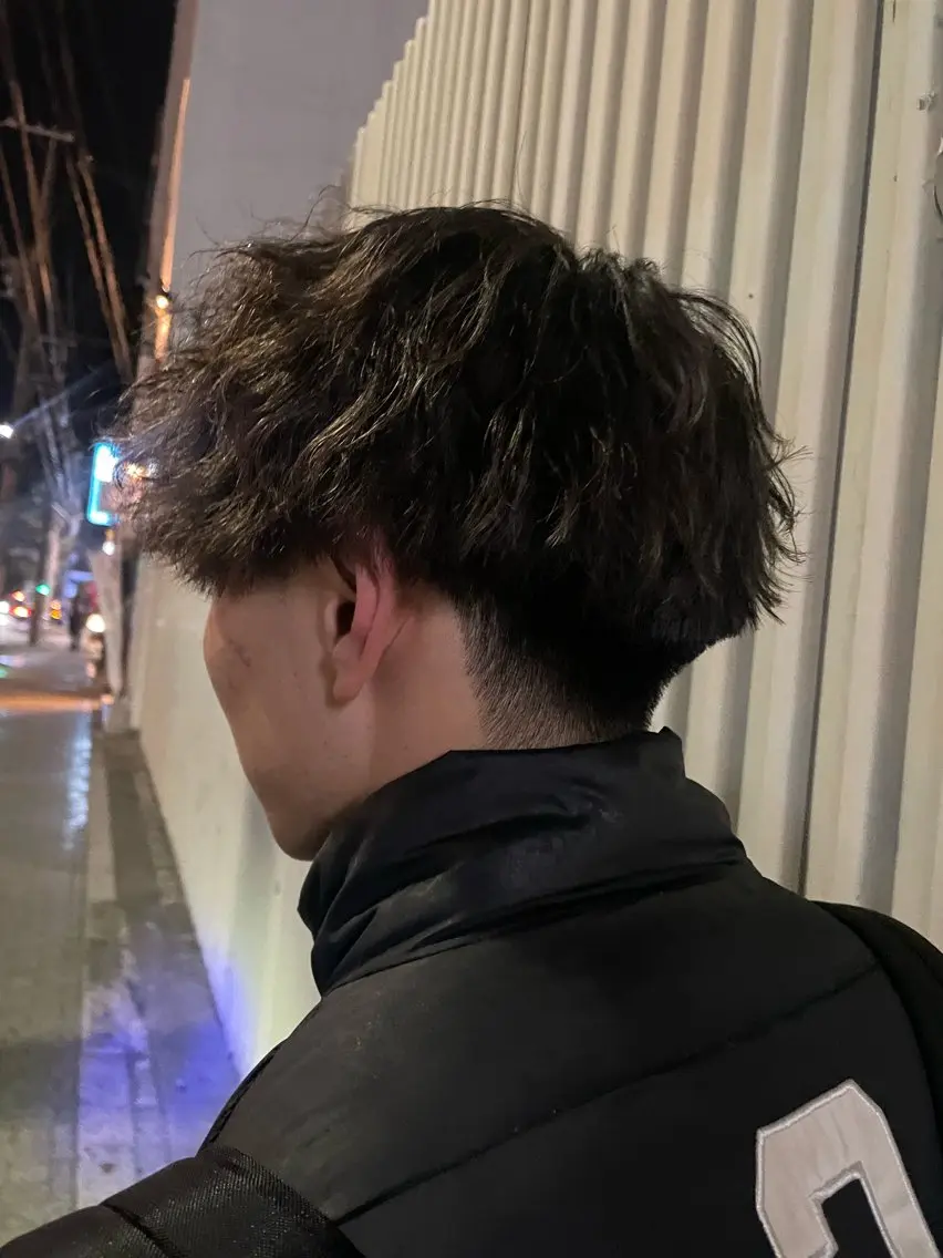 パーマ 岡多 麗奈のヘアスタイル