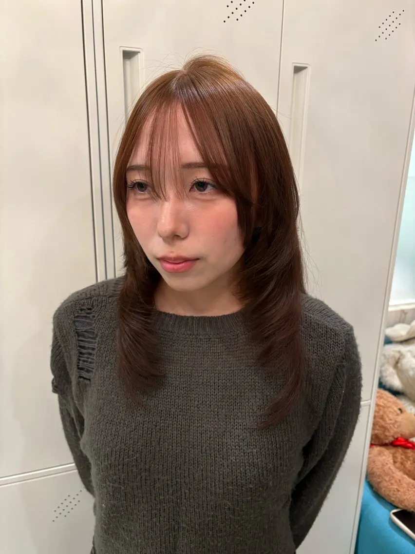 ロング U24✨️0円モデル 🎀藤村音寧🎀のヘアスタイル