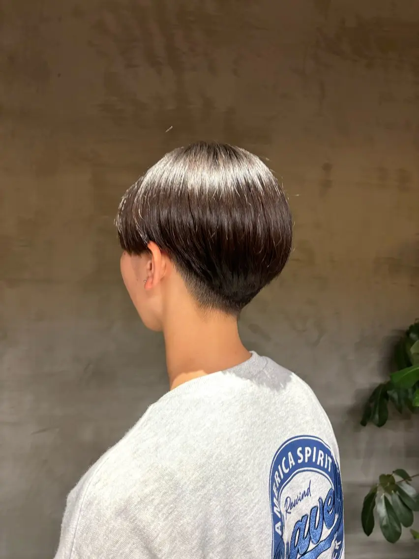 ショート ショートヘア 縮毛矯正 atelier JD yuinaのヘアスタイル