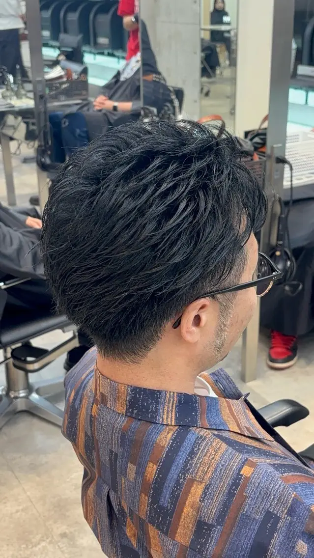 ショート カラー メンズ ヘアカラー fifth櫻井 結楽のヘアスタイル