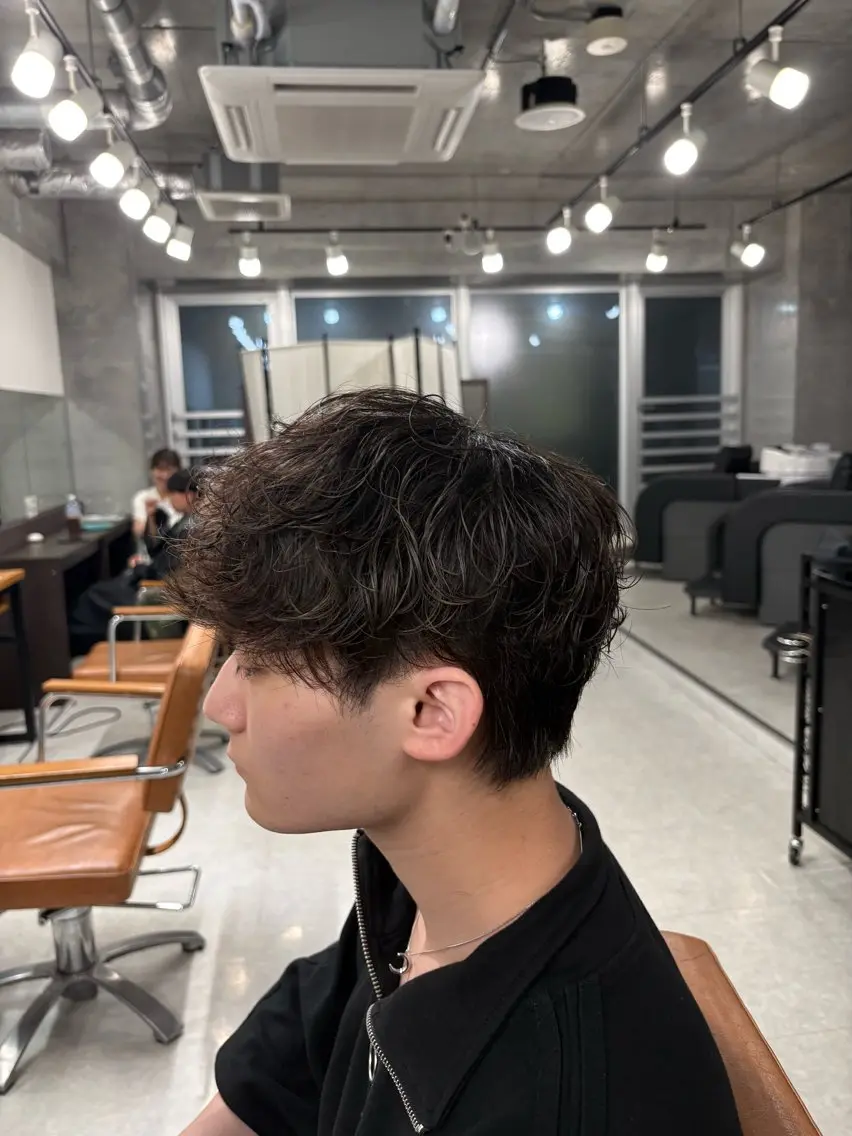 パーマ メンズ 下北沢メンズパーマ 特化園田　楓莉のヘアスタイル