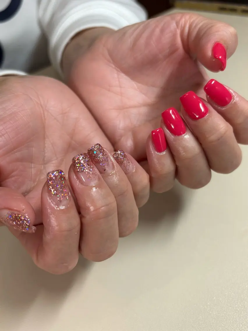 ミディアム ハンドネイル BONITA 上別府のネイルデザイン