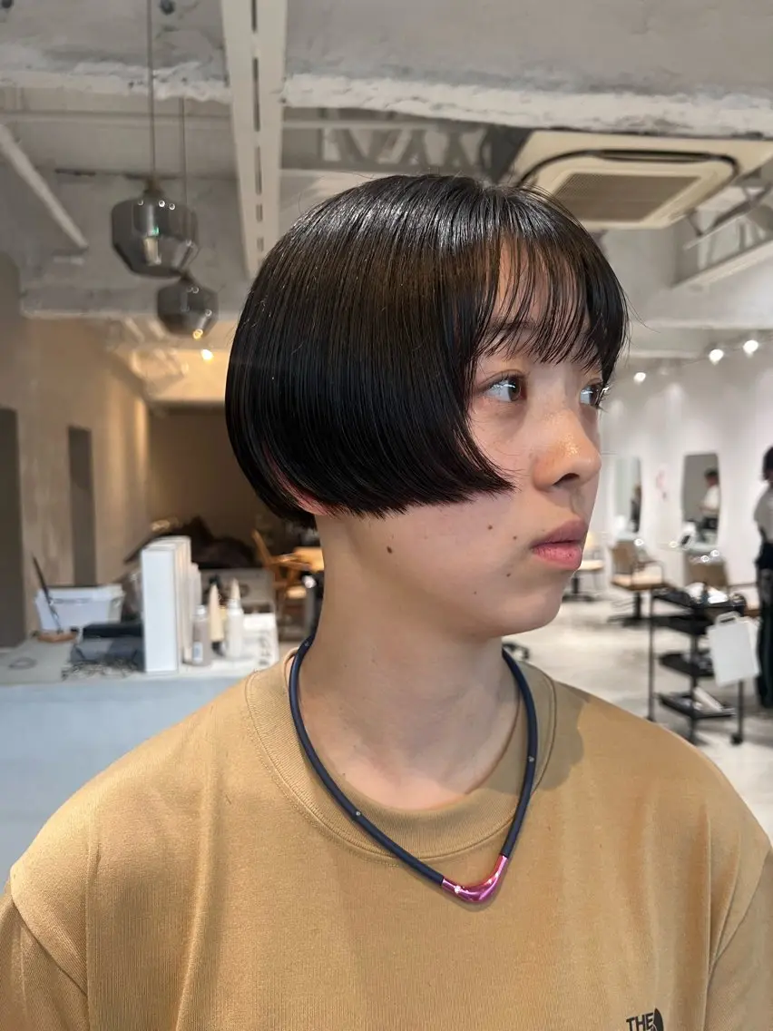 ショート ボブ カット ホリバ ユカのヘアスタイル
