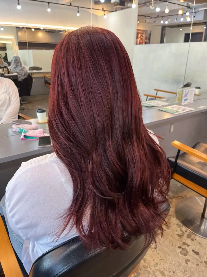 ロング カラー カット ヘアカラー トリートメント 🌛ダブルカラー 🌜SAYAKAのヘアスタイル