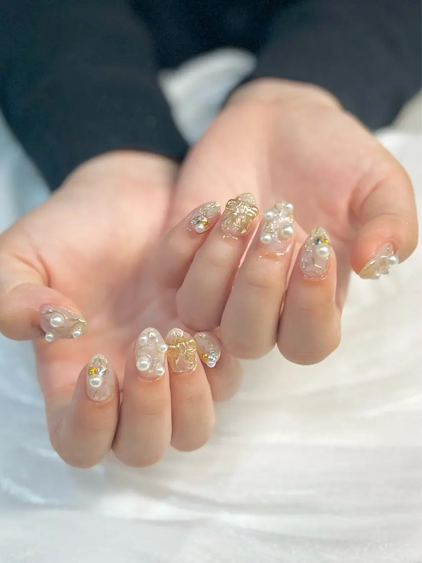 ネイル 持ち込み ハンドネイル AISAフィル× ハードモチ最強のネイルデザイン