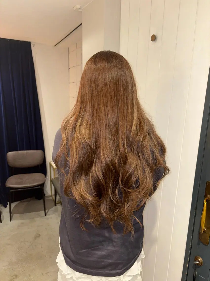ロング り おのヘアスタイル