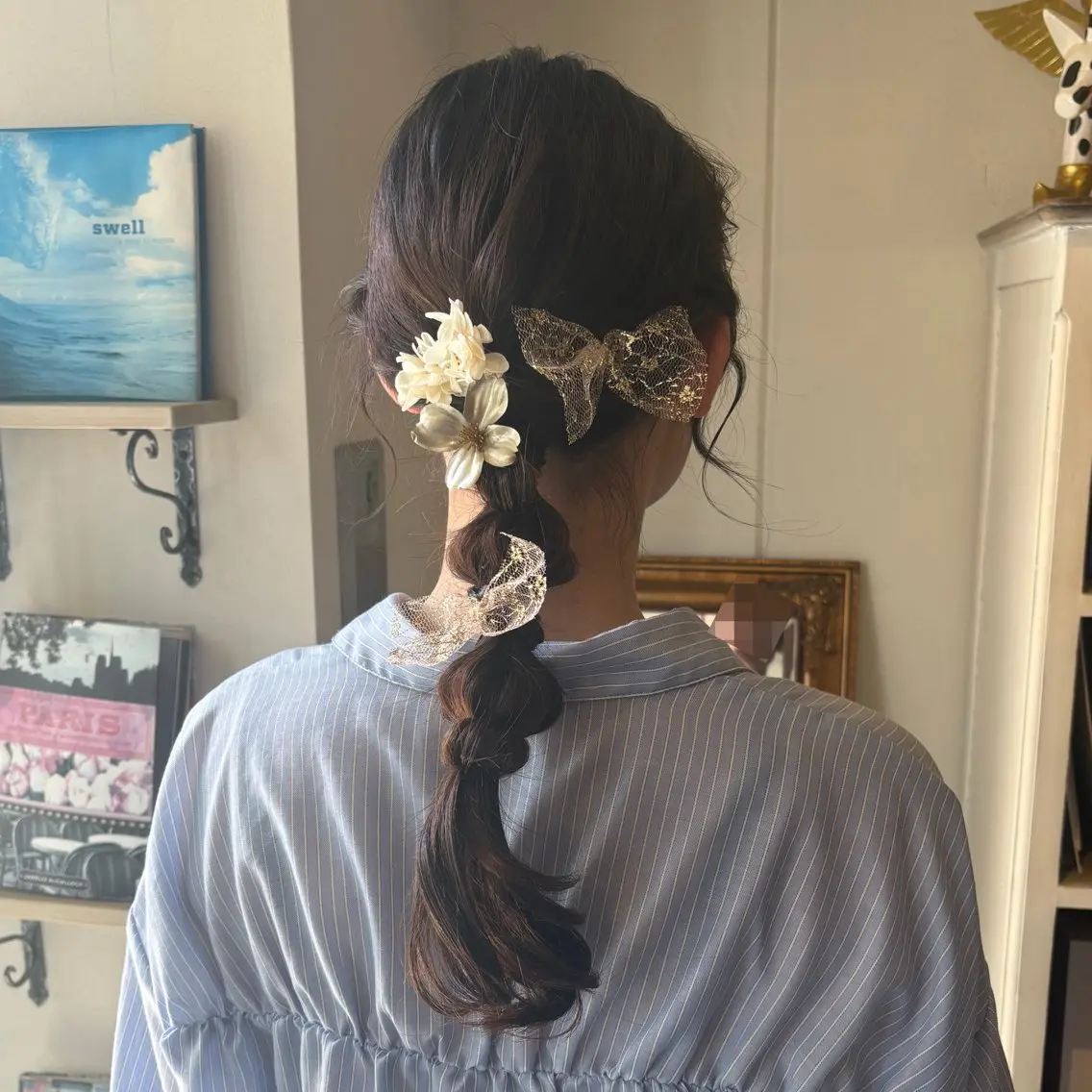 ヘアアレンジ イイダ ヒナのヘアスタイル