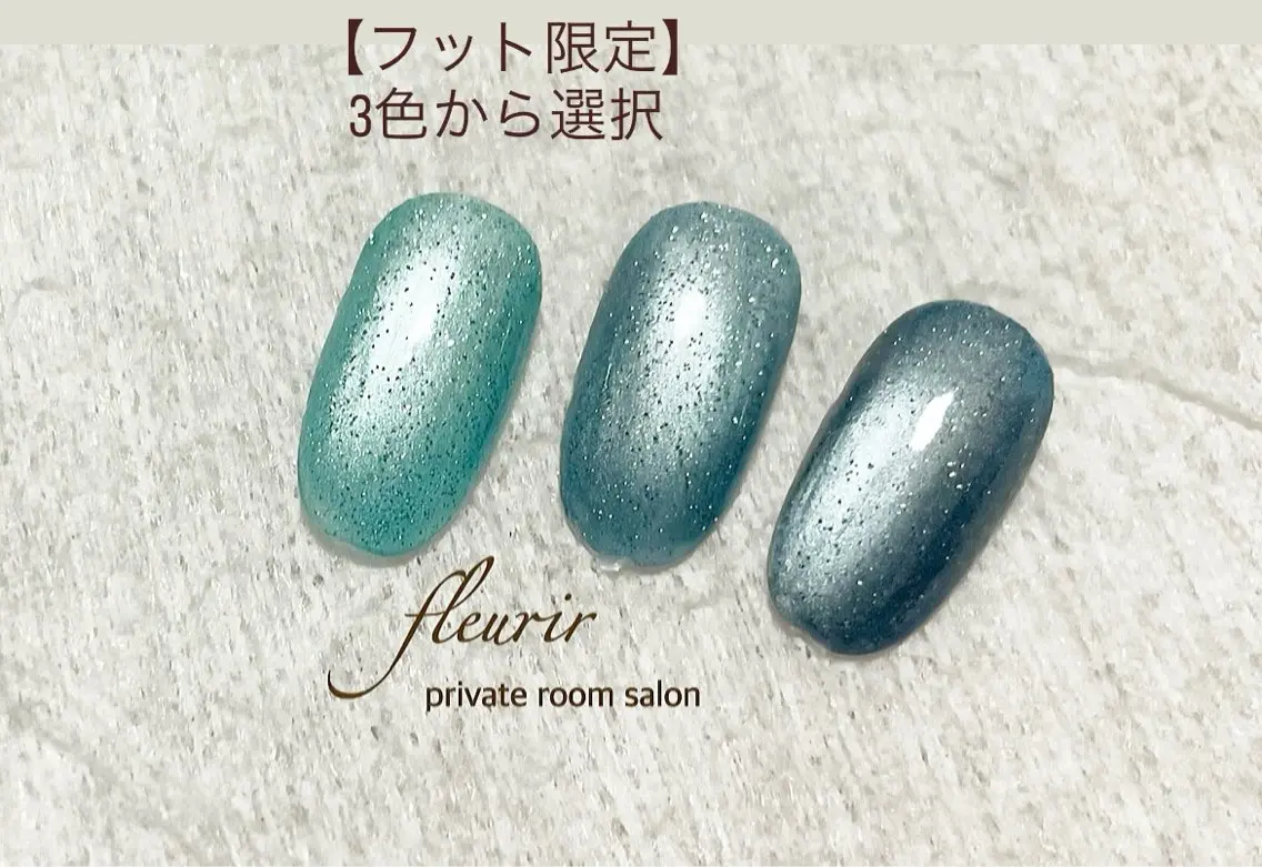 ネイル アートネイル フラッシュネイル フラッシュマグ フットネイル マグネットネイル フットネイル フルリール 【プライベートサロンのネイルデザイン