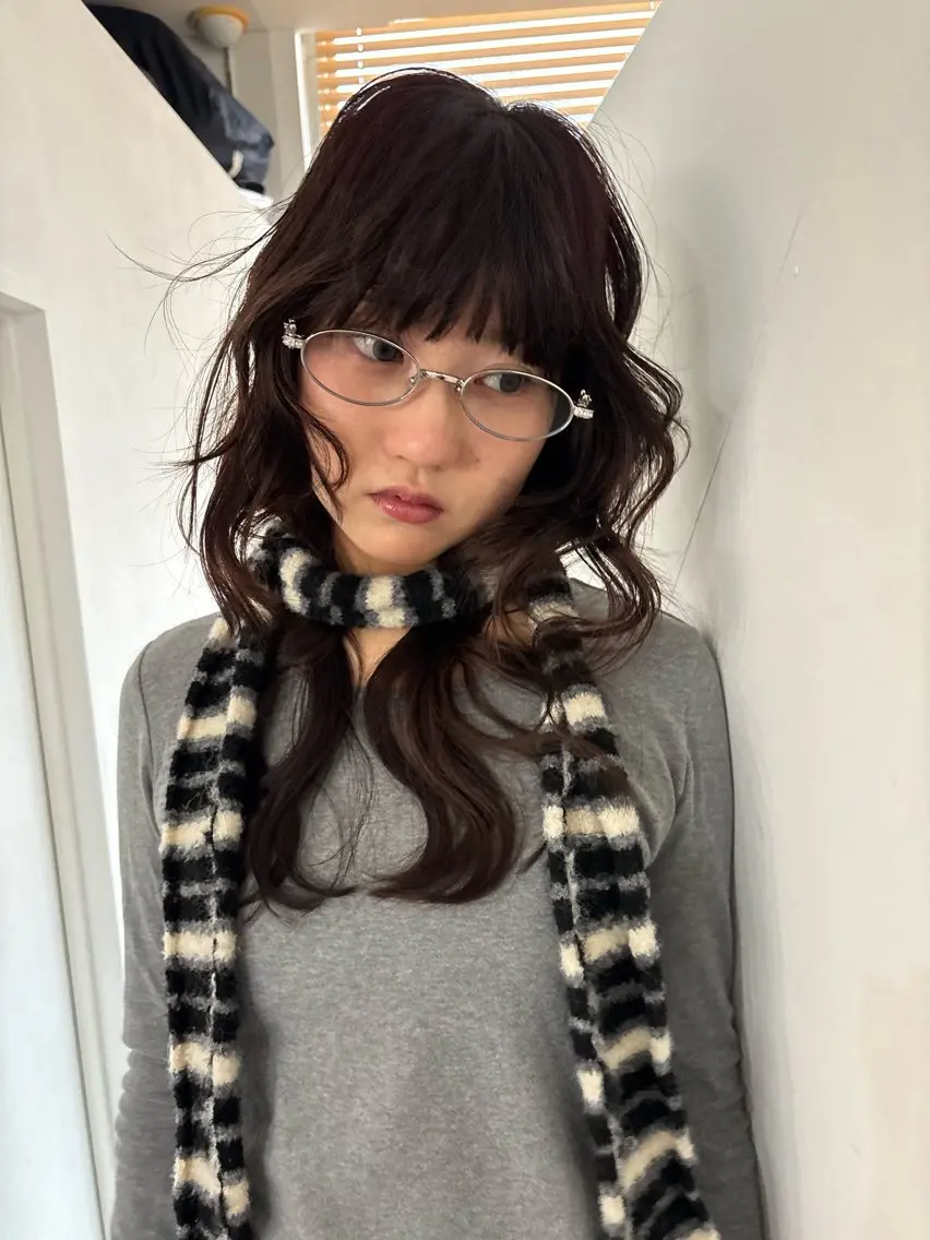 ロング ヘアカラー トリートメント 🍄Kurumi🍄 visionのヘアスタイル