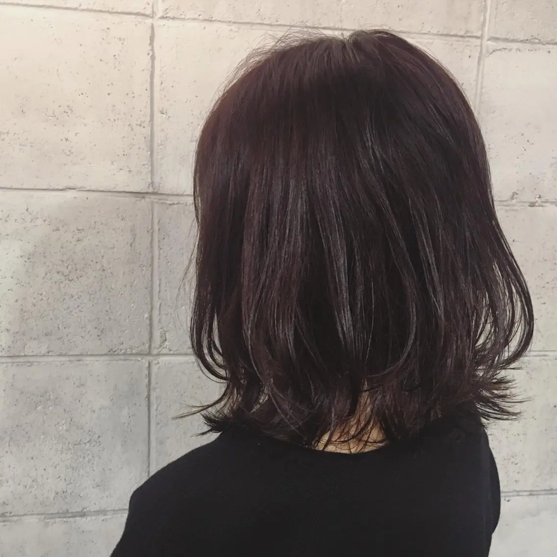 ミディアム カラー アッシュ ラベンダーカラー ラベンダーアッシュ ウルフカット カット ヘアカラー トリートメント hair salon Zöld.のヘアスタイル