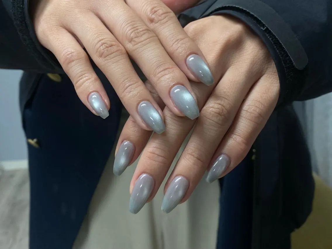 【オフあり】ワンカラーネイル𓂃🫧‪✩.*˚プラス500円でフラッシュネイル、マグネットネイルへの変更も可能♬.*ﾟの写真