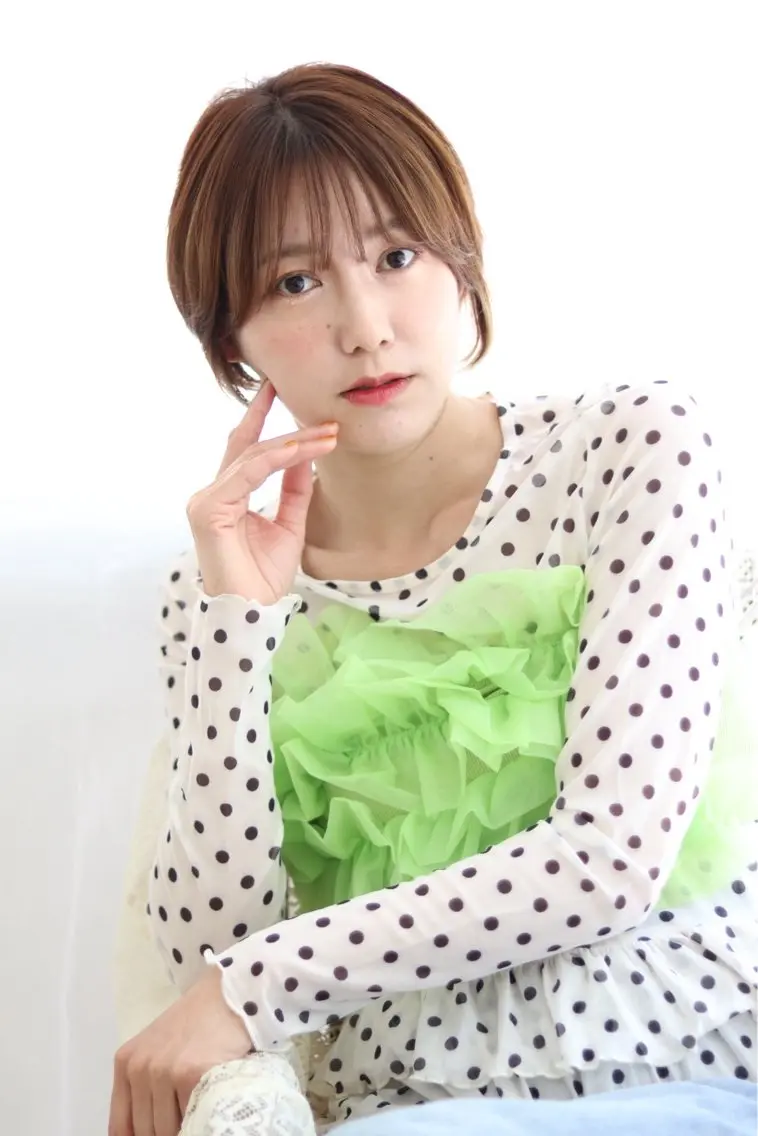ショート albero🧸 🌳鈴木遥菜のヘアスタイル