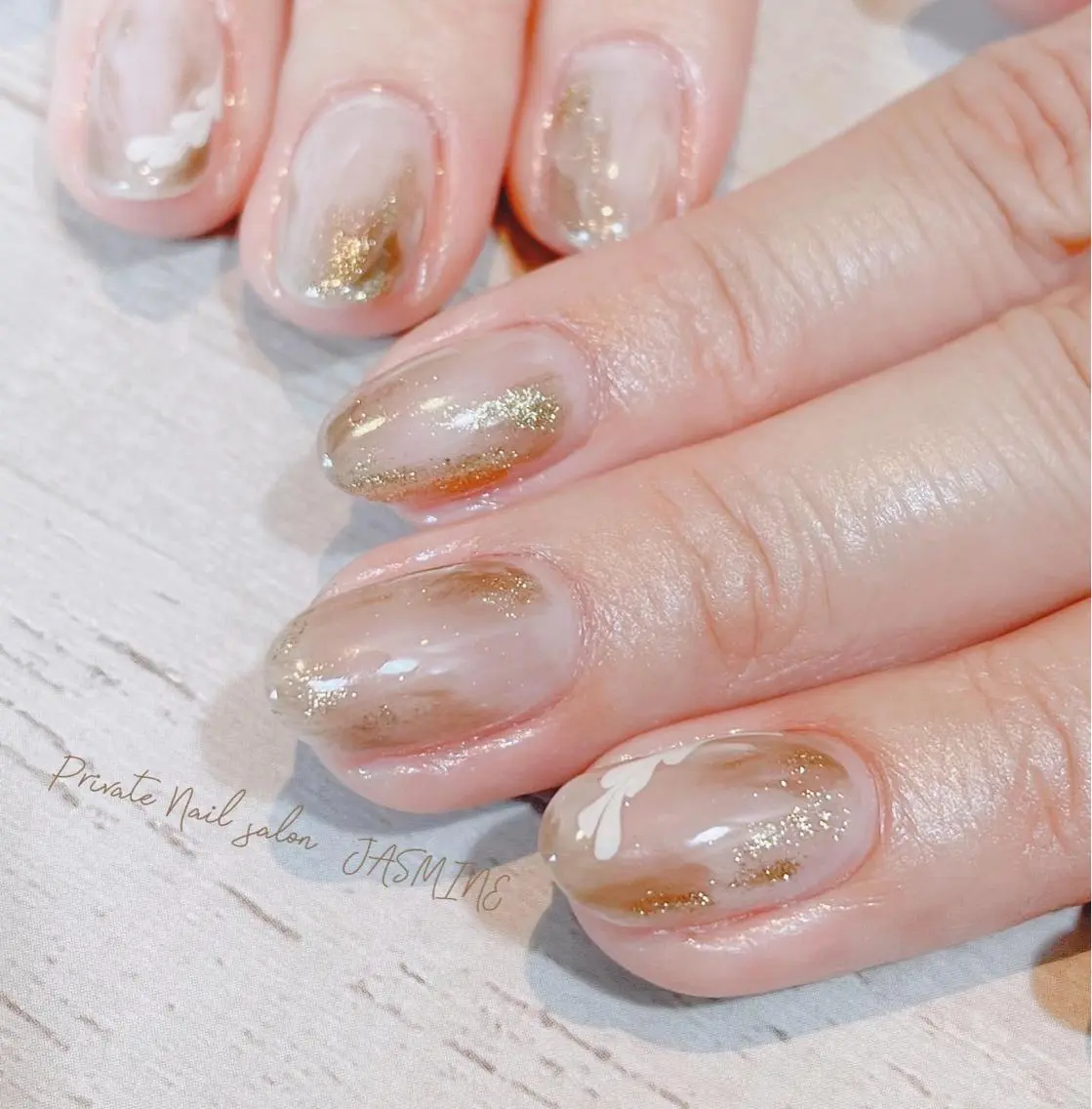 ネイル ニュアンスネイル Nail salon JASMINEのネイルデザイン