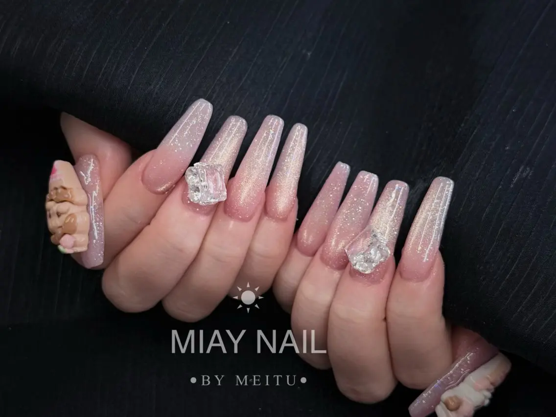 ネイル ハンドネイル 💜MIYA NAIL鶴見店のネイルデザイン
