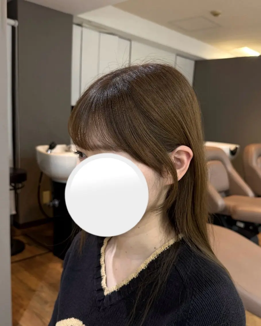 韓国/透明感カラー/ ももかのヘアスタイル