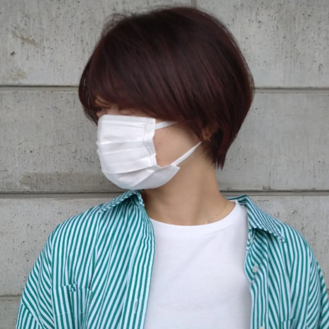 ショート 山田 智加のヘアスタイル