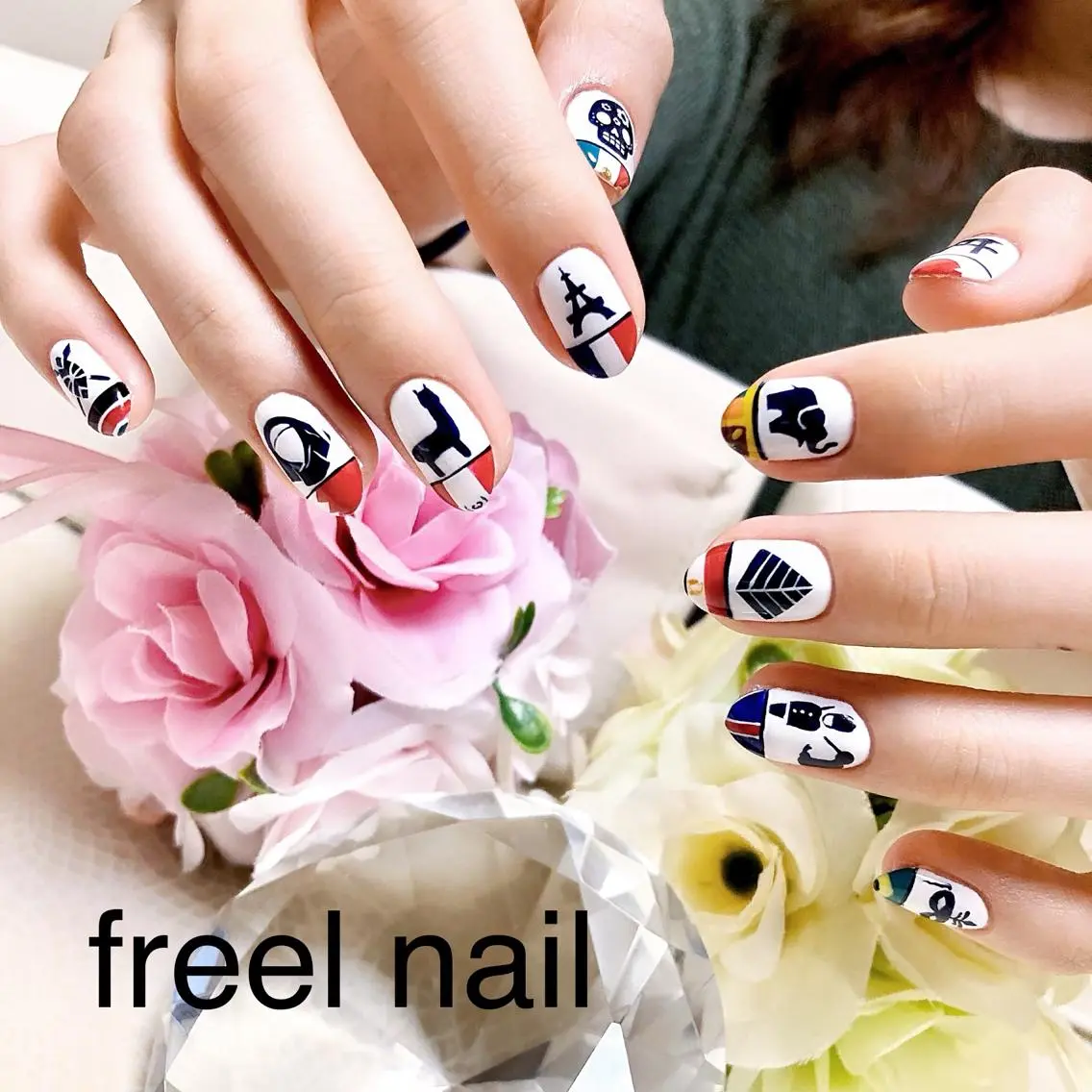 ネイル ハンドネイル freel Beautyのネイルデザイン