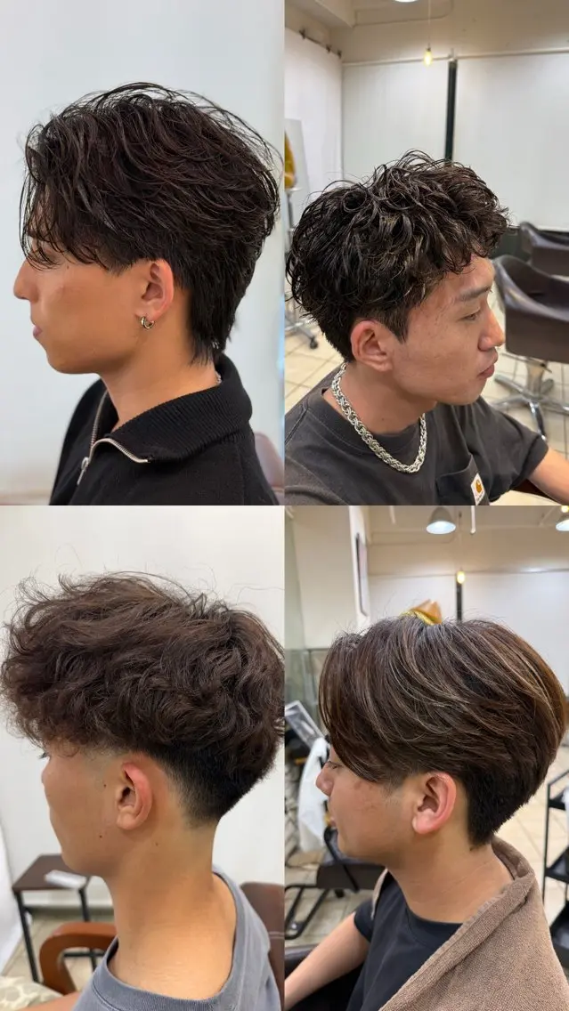 「ご新規限定🚹」カット+パーマ+トリートメント✨の写真