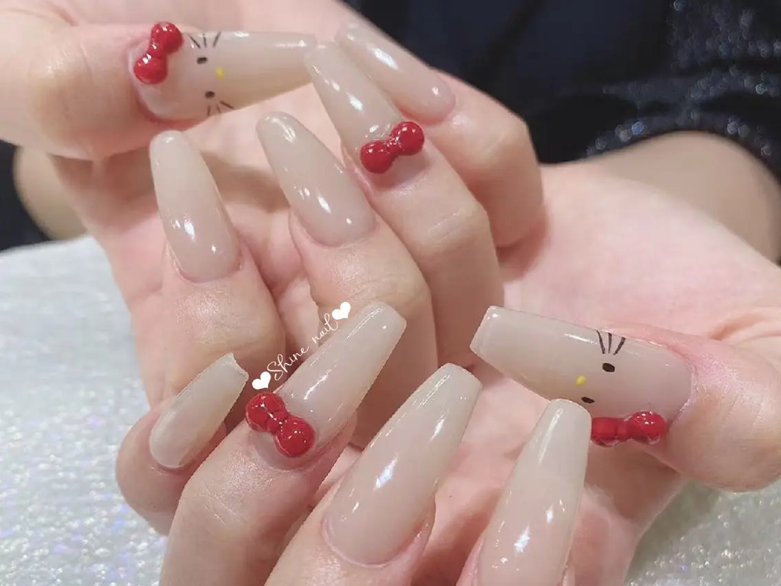 【人気No.1】★チップ長さだし★持ち込みデザイン(アート&パーツ4本) ¥13980→¥10980の写真