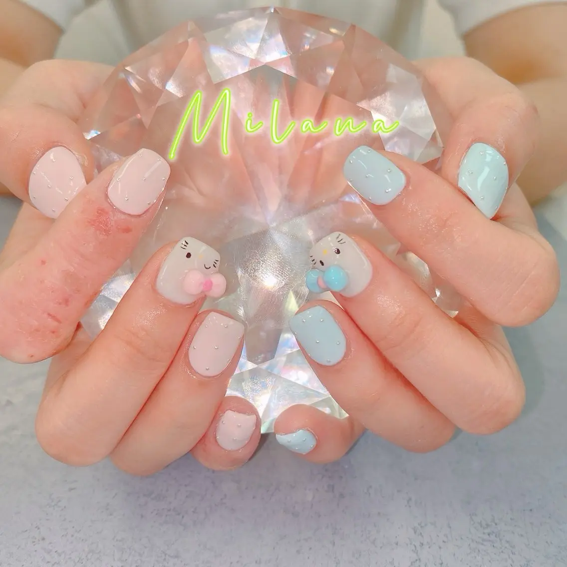 ネイル ハンドネイル Milana 西里のネイルデザイン