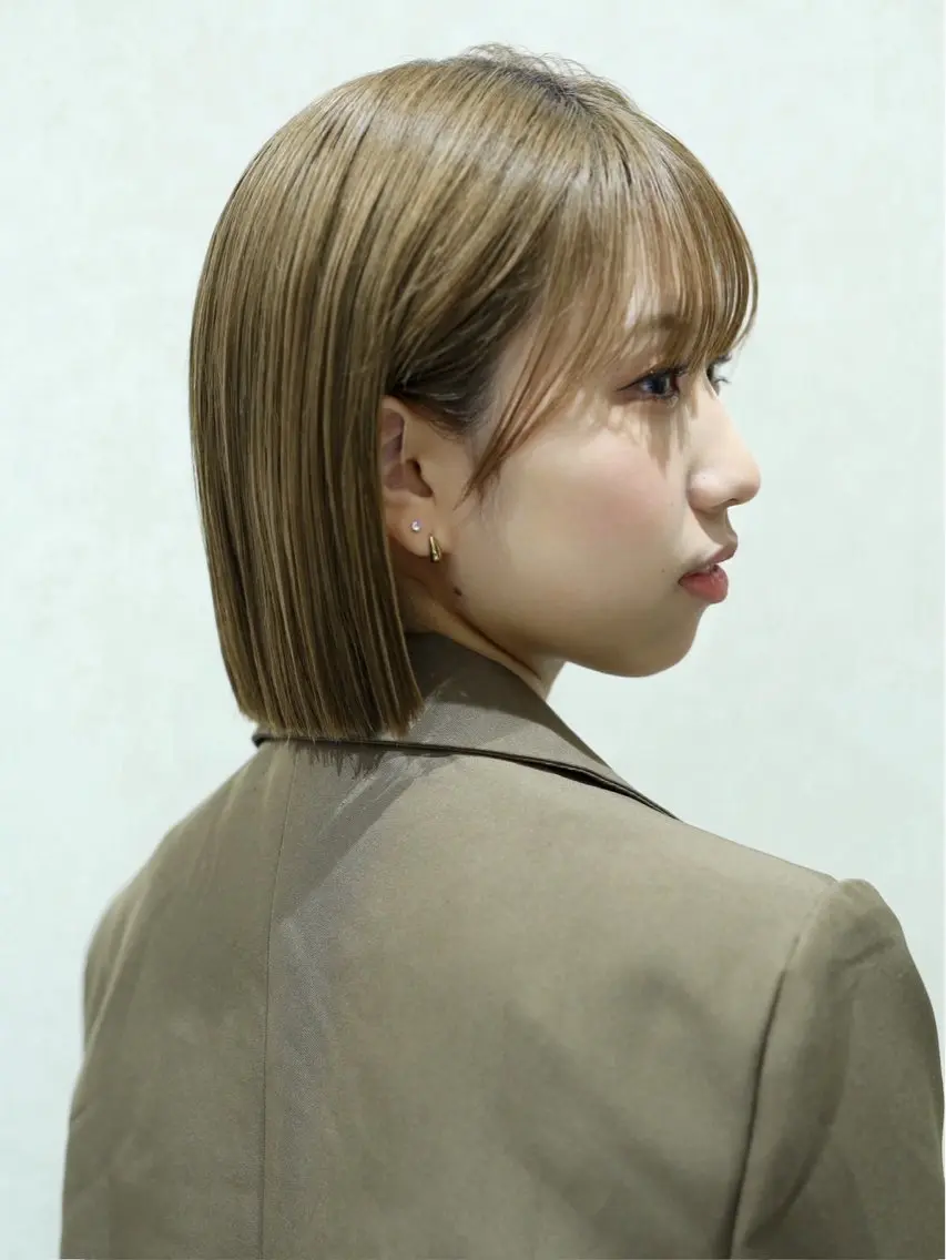 【イメチェン人気No.1🍒】ボブカット！の写真