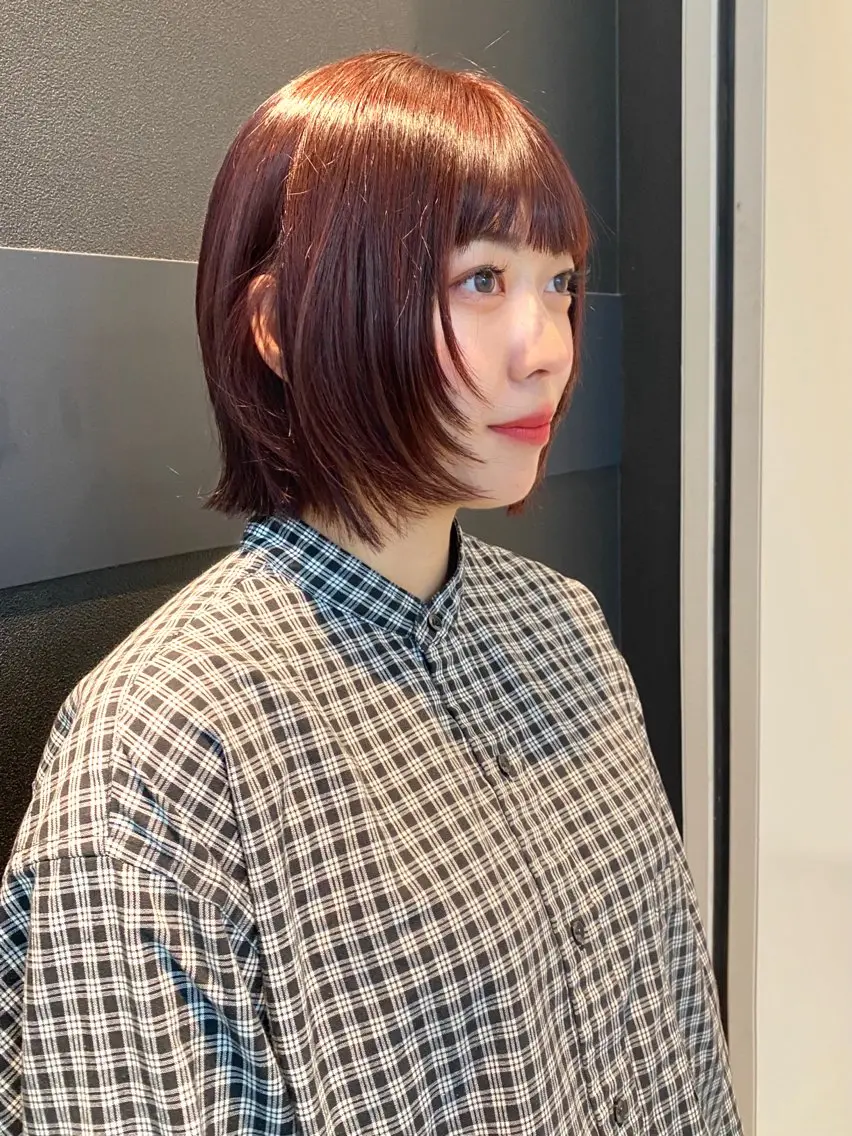 ショート カラー カット ヘアカラー トリートメント mai / linoah˚✧のヘアスタイル
