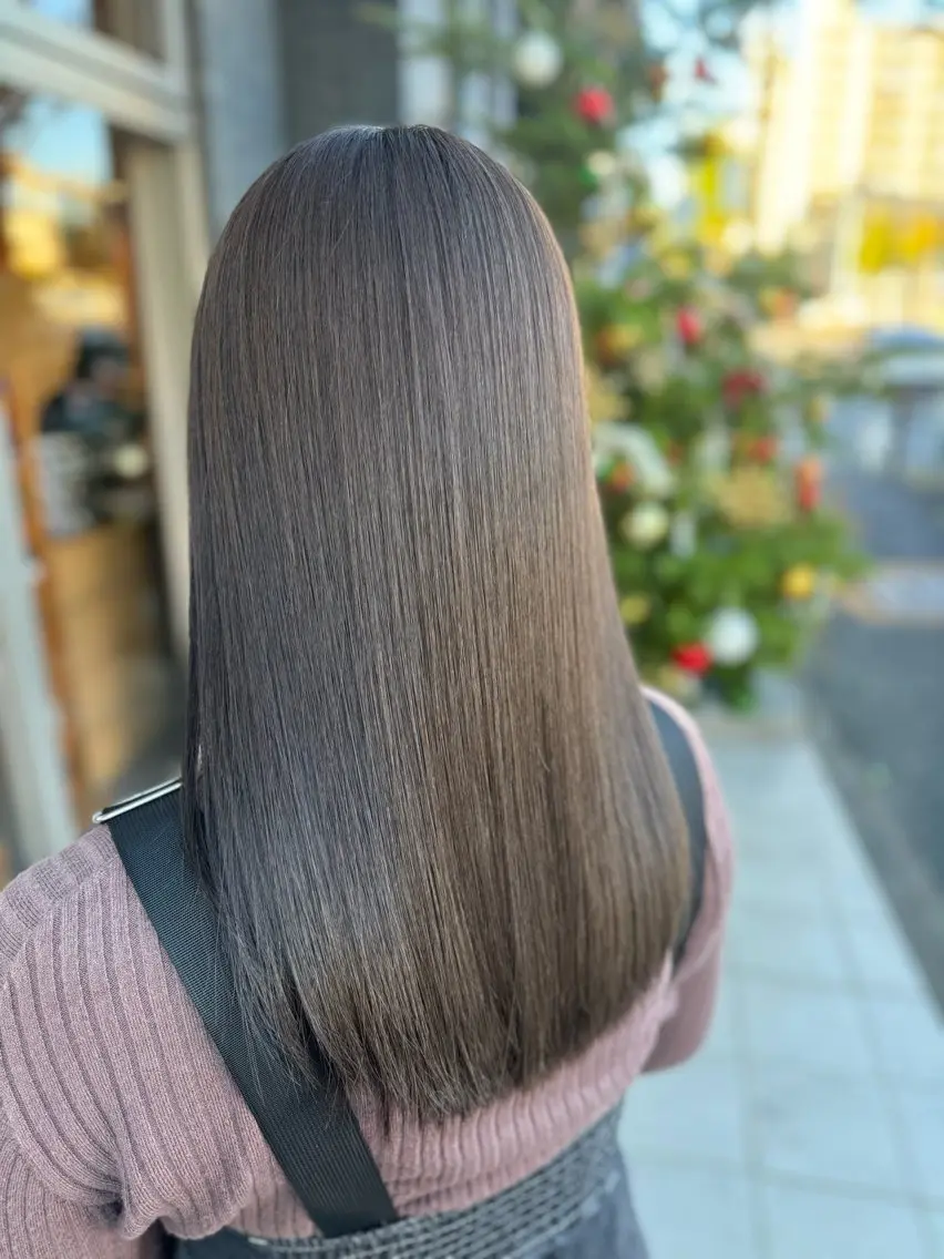 セミロング カラー ヘアアレンジ トリートメント select 大森 慶斗のヘアスタイル