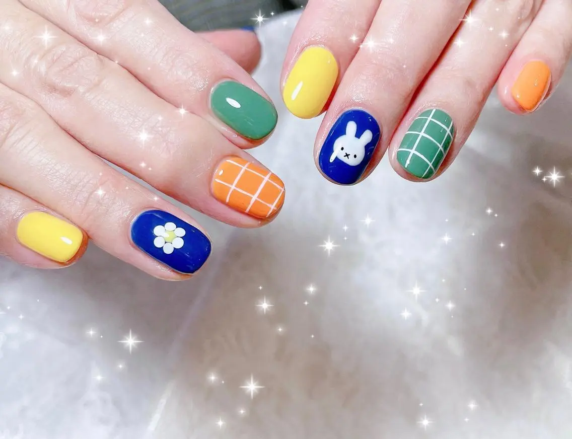 ネイル アートネイル ハンドネイル FLARE NAIL フレアネイルのネイルデザイン
