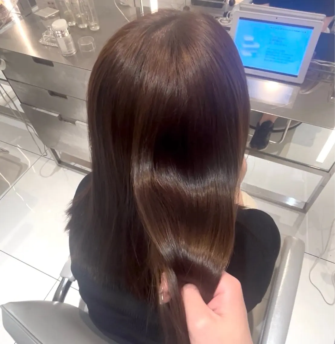 ロング カラー ブラウンカラー マロンブラウン 🤍ayana / メンズ/カラー🤍のヘアスタイル