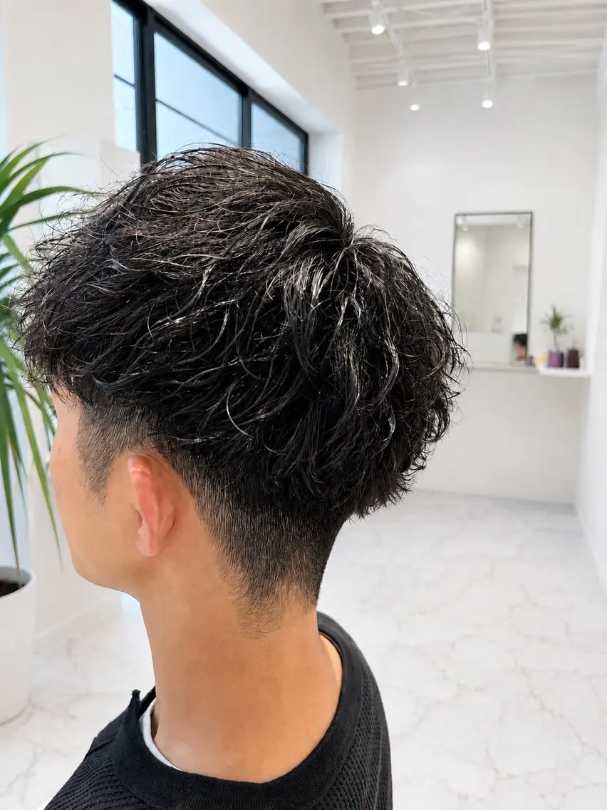 ミディアム ミディアムパーマ カット パーマ Antwerp💎 ✂︎HiROKi✂︎のヘアスタイル