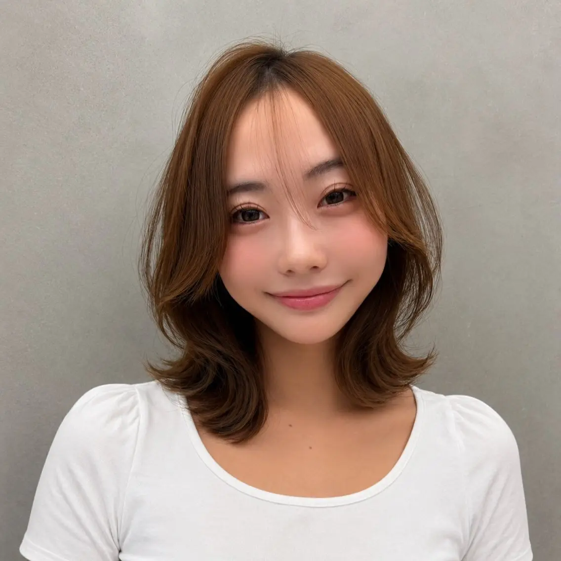 ミディアム カラー ヘアカラー トリートメント 🩷小川大輔🩷 ボブ/インナーカラーのヘアスタイル